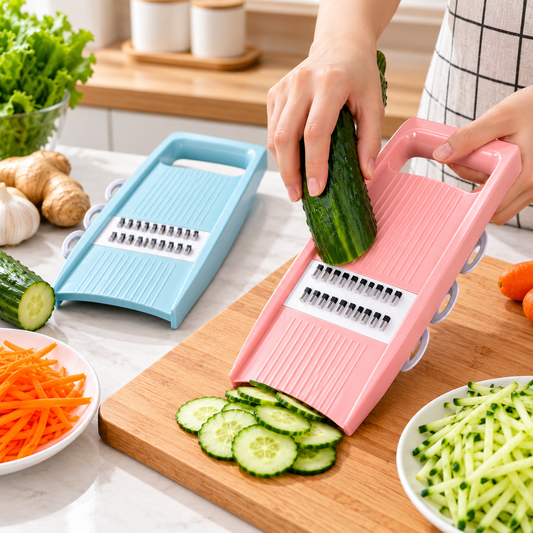 5 In 1 Handheld Vegetable Grater & Slicer