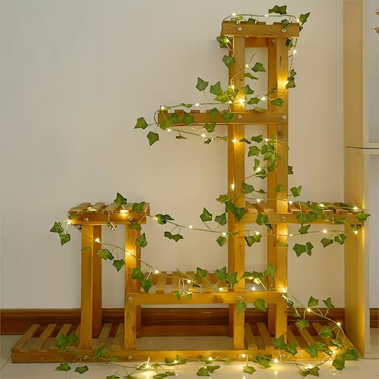 2 Meter Green Artificial Hanging Strips Light For Weddings & Parties