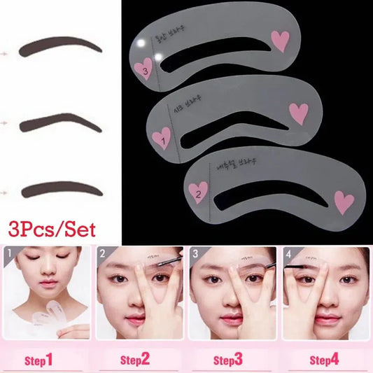 Reusable Eyebrow Shaping Stencil