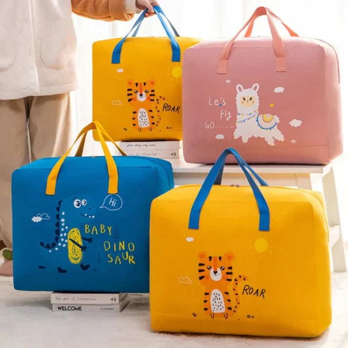 Cute Cartoon Printed Multi-Purpose Storage Bag(Random Design)