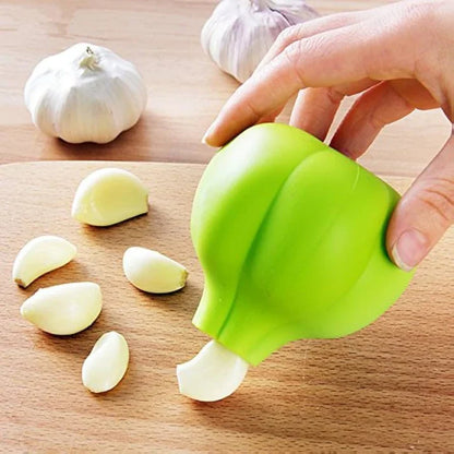 Silicone Garlic Shape Garlic Peeler