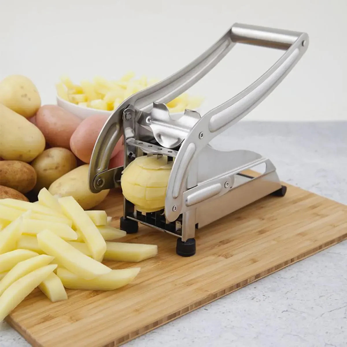 Stainless Steel Potato Chipper & Cutter