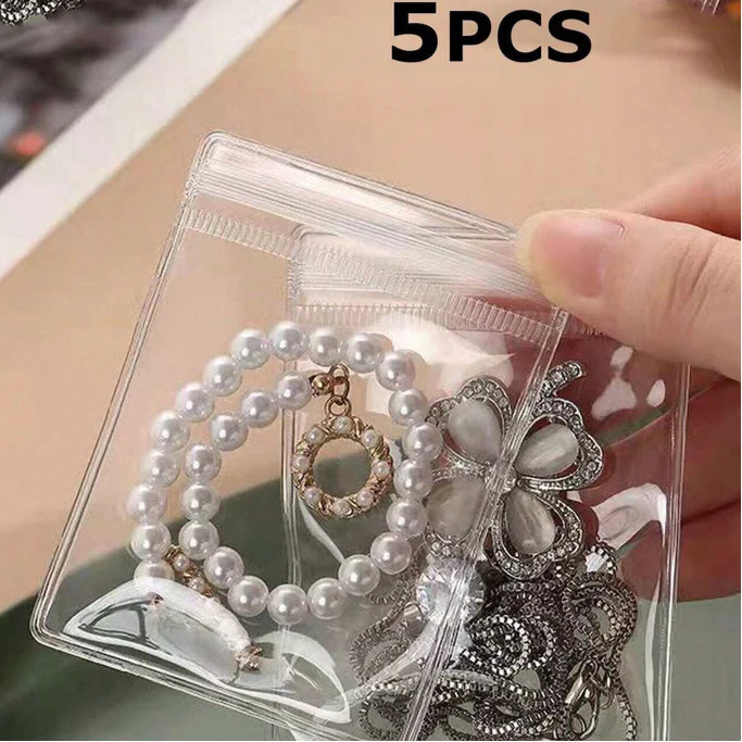 5 Pcs Reusable Jewelry Pouch