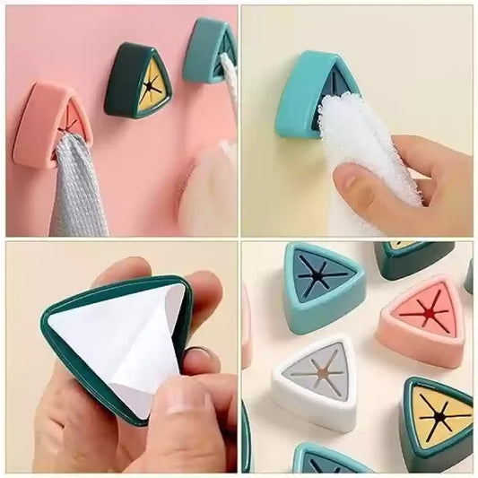 Triangular Silicone Towel Organizer