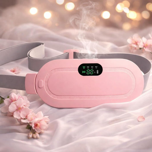 2-in-1 Heat & Vibration Cramp Belt, Health and Beauty 