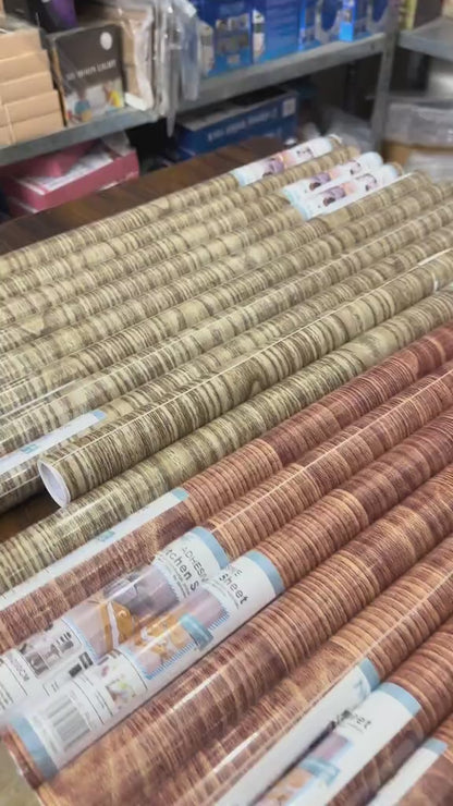 Wood Texture Adhesive Sheet For Home Decor