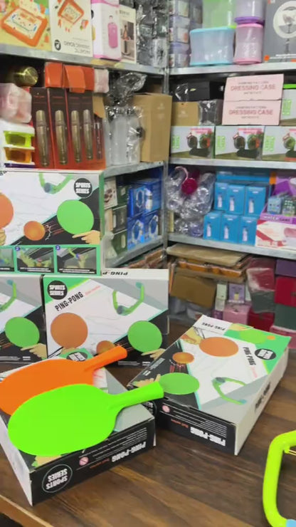 Hanging Table Tennis Game – Indoor Wall Setup