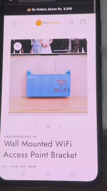 Wall Mounted WiFi Access Point Bracket