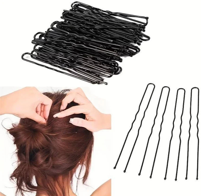 12 Pcs U Shape Jura Hair Pins