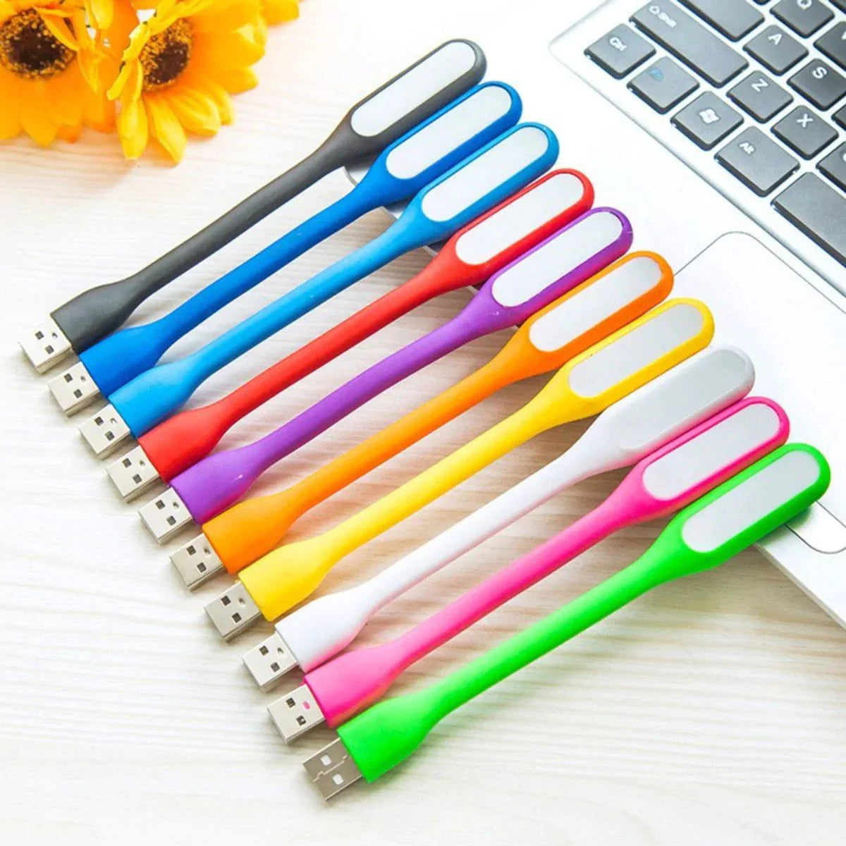 1Pcs Flexible Mini USB LED Light Lamp for Laptop