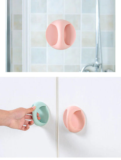 1Pcs Door Handle Self-adhesive Drawer Knobs