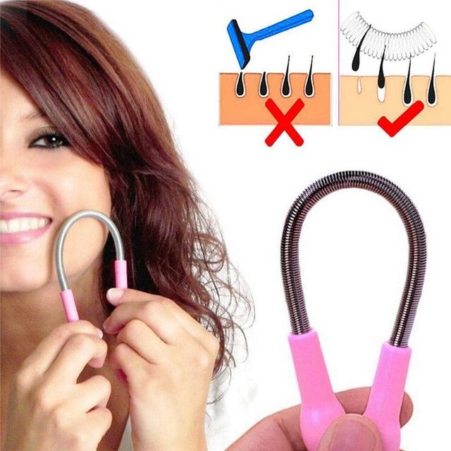 Facial Hair Remover Spring Threading Tool for Women