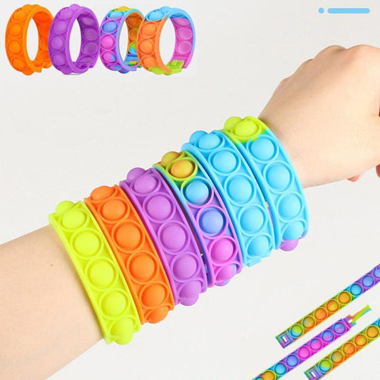 One Piece Pop It Stress-Relief Bracelet