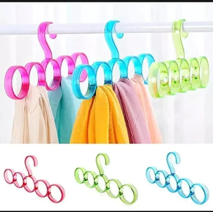 1 Pcs 5 Ring Multipurpose Hanger