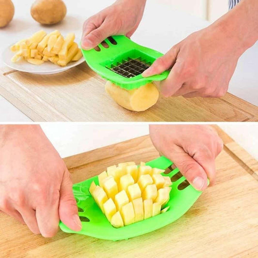 1pcs Potato Cutter Stainless Steel French Fry Fries slicer Cutter