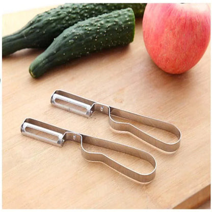 1Pcs Stainless Steel Knife Fruit Vegetables Peeler