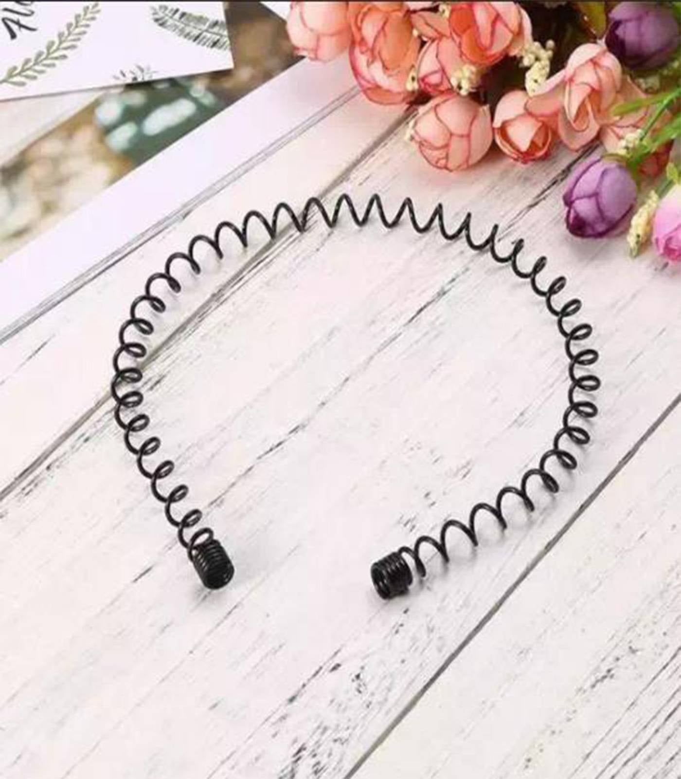 2 Pcs Metal Wavy Hairband