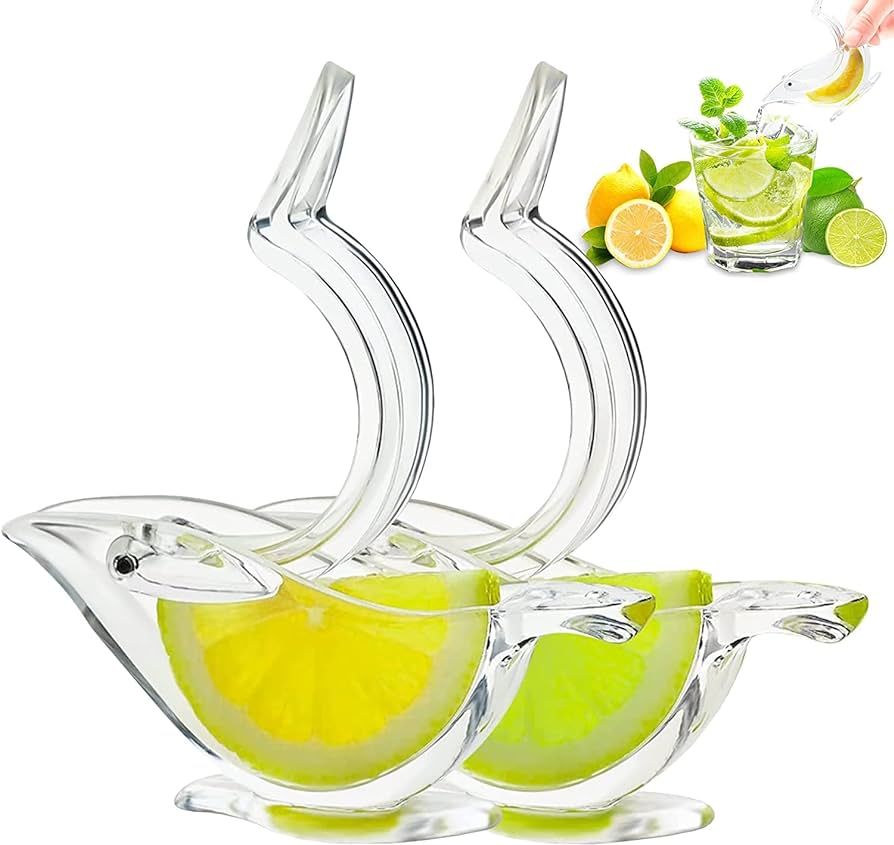 Acrylic Manual Lemon Juicer bird shape