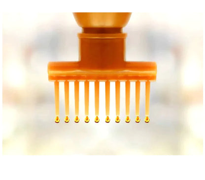 Hair Oil Bottle with Comb, Health and Beauty 