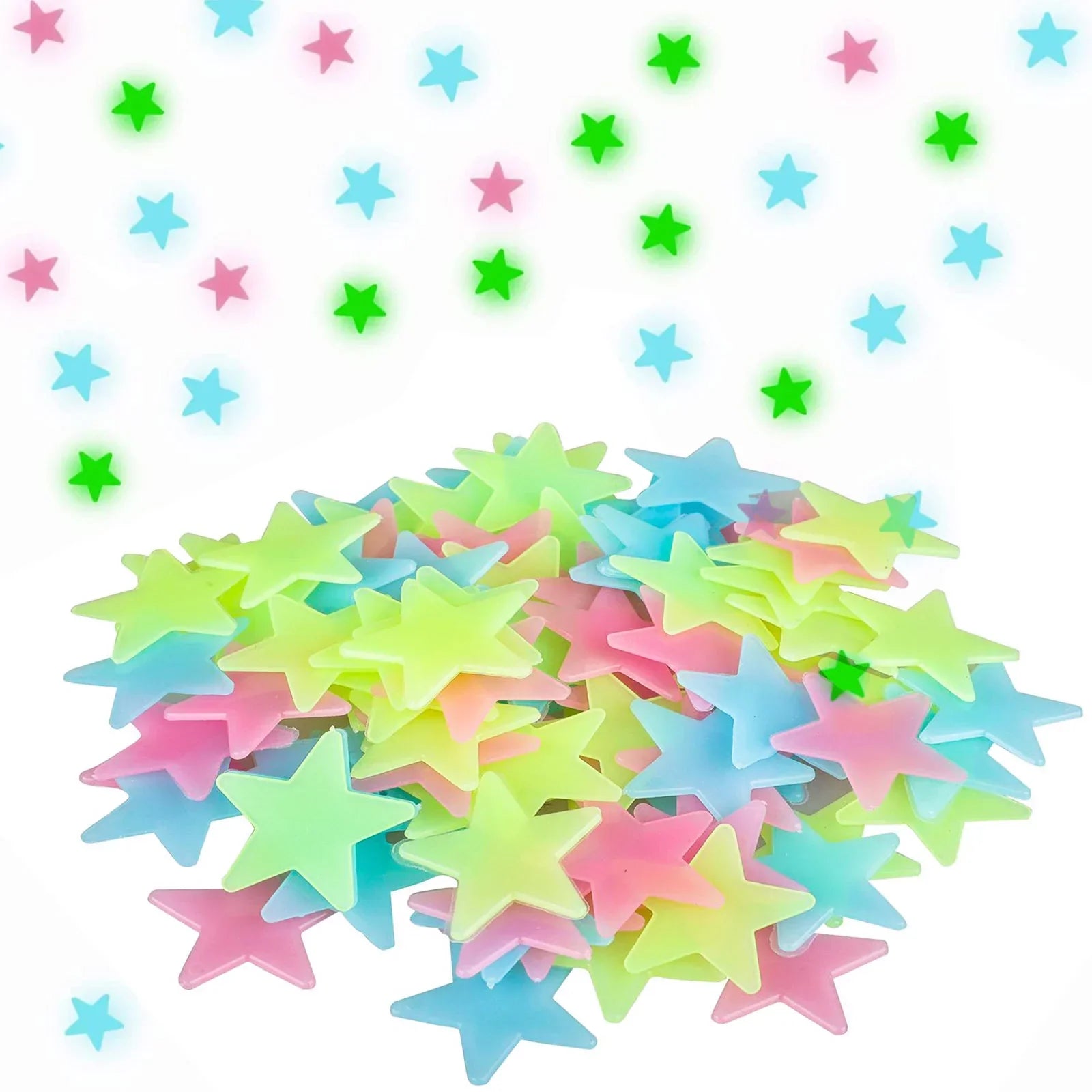 Peel & Stick Decorative Stars, Home and Wall Decor 