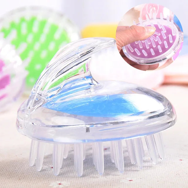 Silicone Scalp Massager and Hair Cleansing Brush