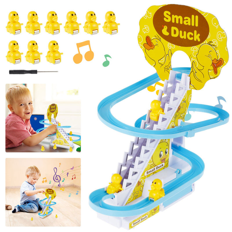 Small Sliding Duck With Light and Music Toy For Kid