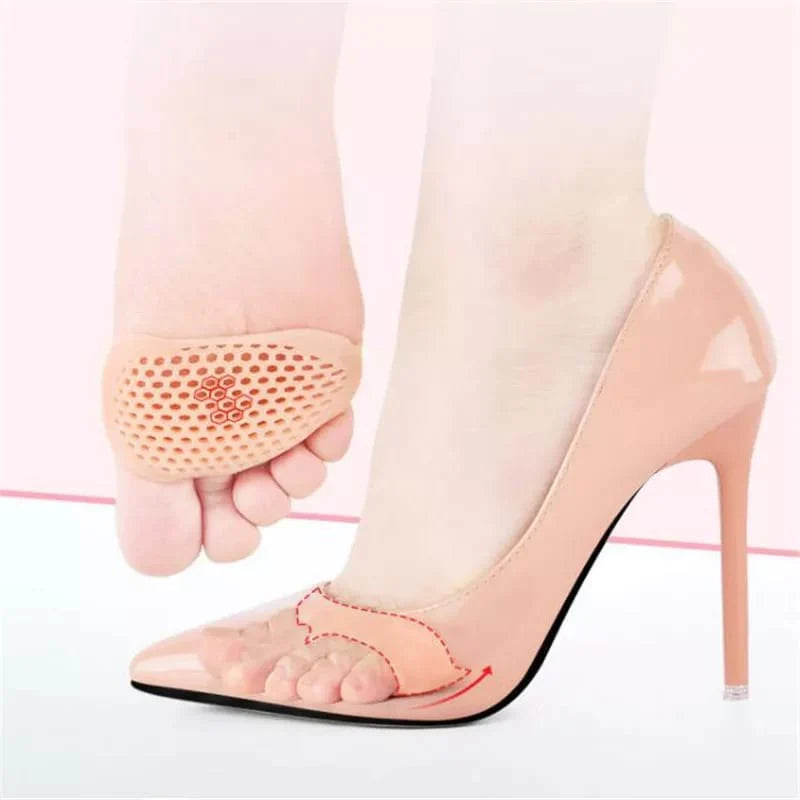 1Pair Silicone Soft Forefoot Pads Women High Heel