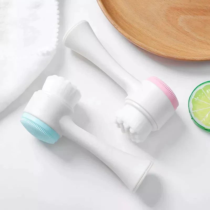 1pcs Double Side Cleansing Facial Brush