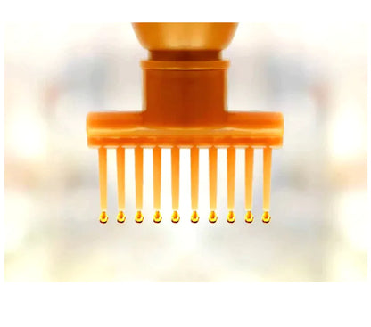 2 Pcs Hair Oil Bottle With Comb