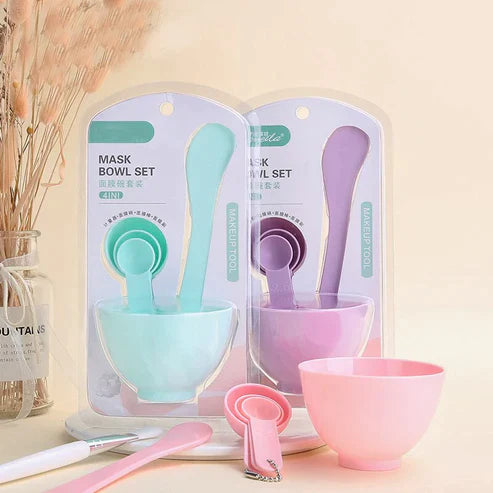 Mask Bowl Makeup Tool Set