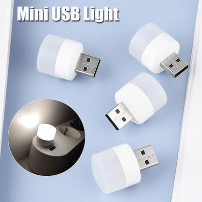 10Pcs Portable Mini Usb Led Bulb Night Light