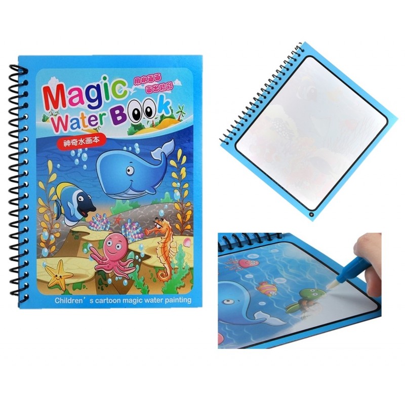 Reusable Magic Colouring Books Children Early Education Product