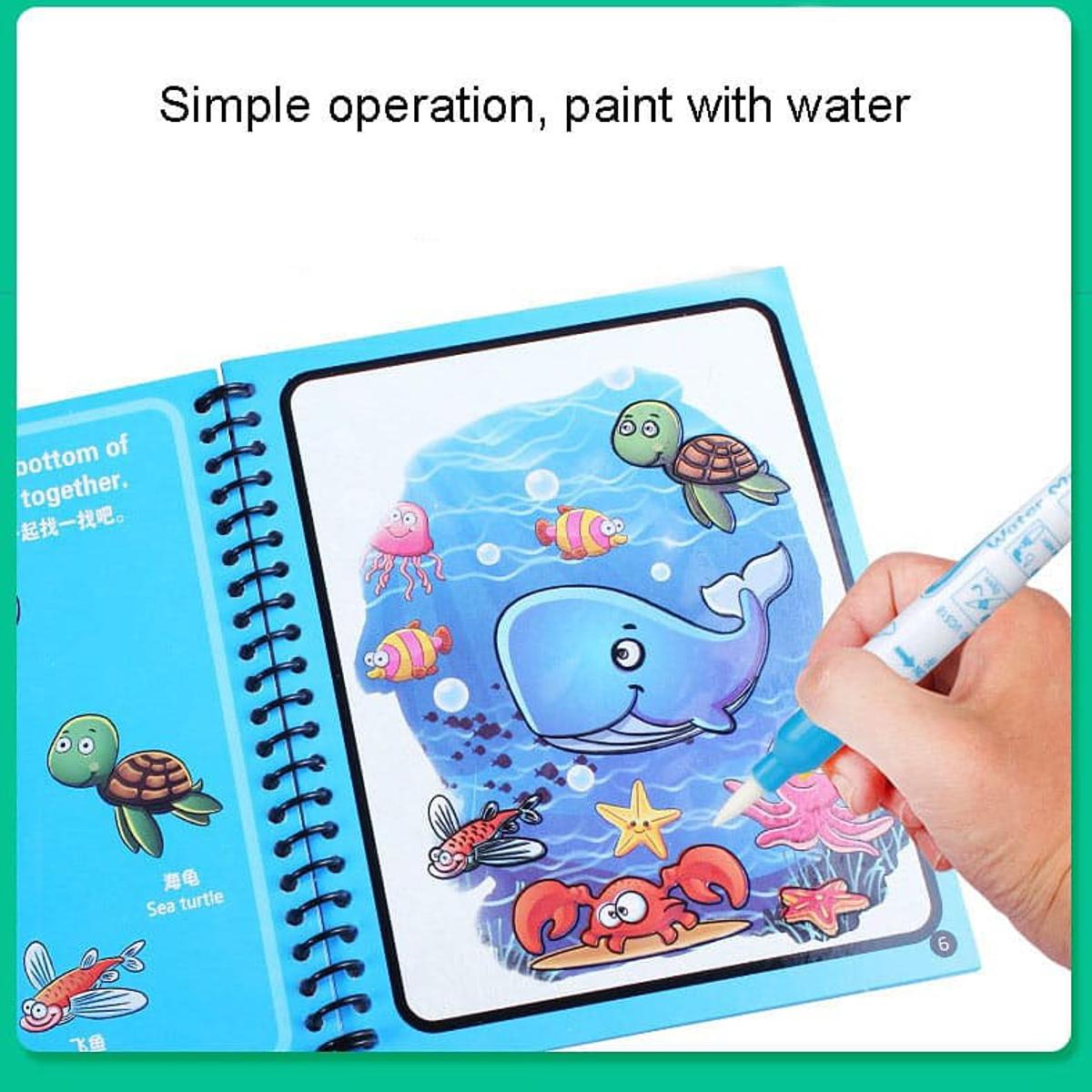 Reusable Magic Colouring Books Children Early Education Product