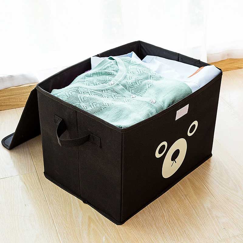 Panda Cartoon Printed Folding storage box