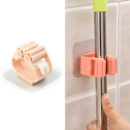 1 Pcs Anti-Slip Mop/Broom Holder Multipurpose